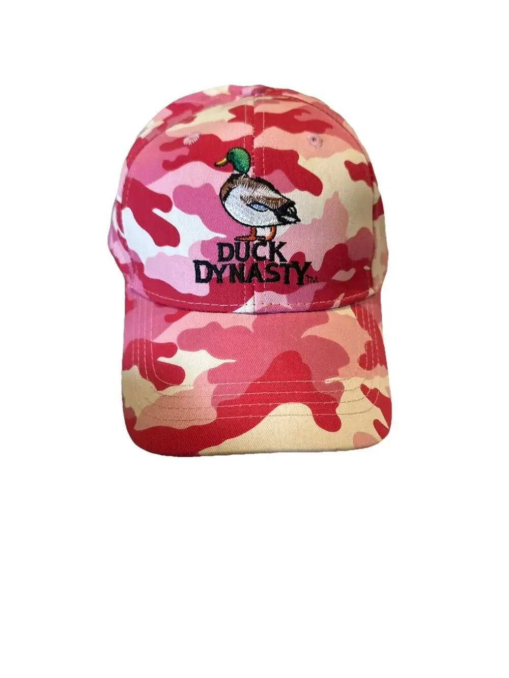 Women’s Duck Dynasty Hat Pink Camo New Embroidered A&E NWOT
